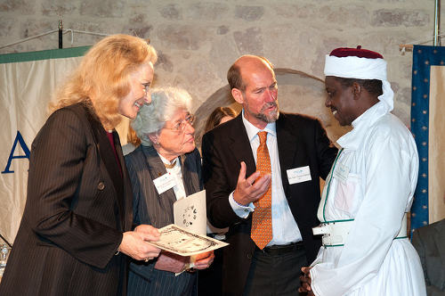 Palmer at a ceremony commemorating the pilgrim city of Kano, Nigeria, becoming a founder member of the Green Pilgrimage Network.